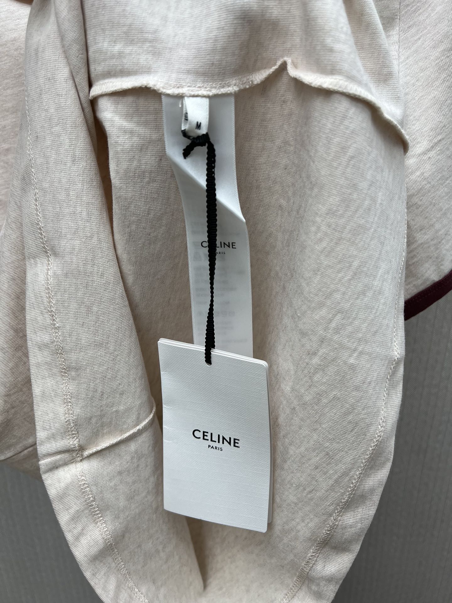CELINE 70's blason t-shirt IN cotton jersey