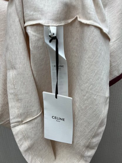 CELINE 70's blason t-shirt IN cotton jersey