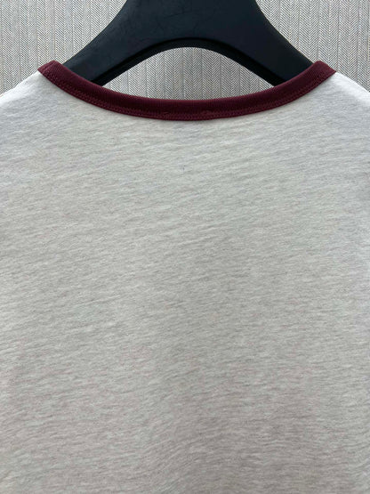 CELINE 70's blason t-shirt IN cotton jersey
