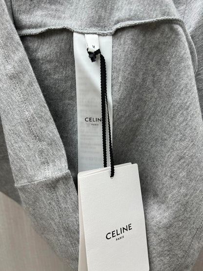 CELINE 70's blason t-shirt IN cotton jersey