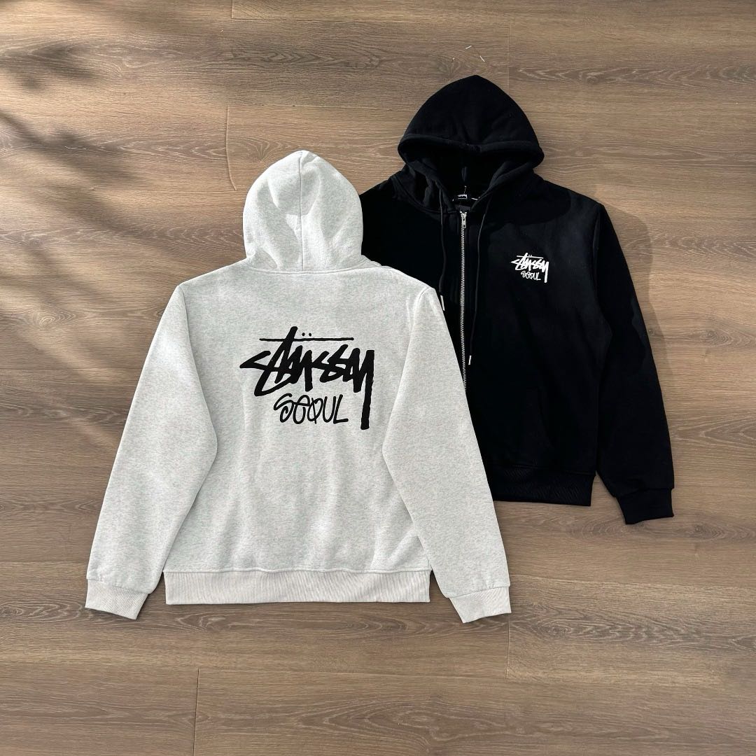Stussy Stock Seoul 2024 Zip Hood