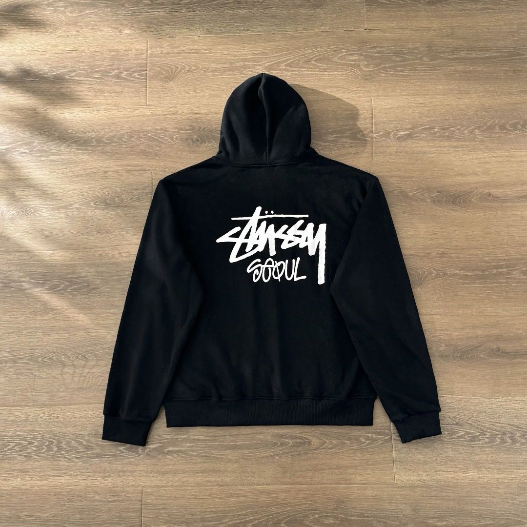 Stussy Stock Seoul 2024 Zip Hood