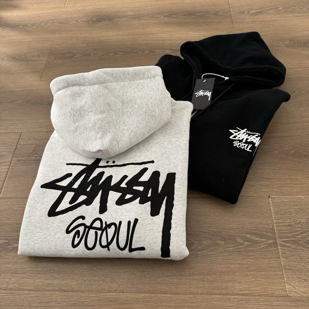 Stussy Stock Seoul 2024 Zip Hood