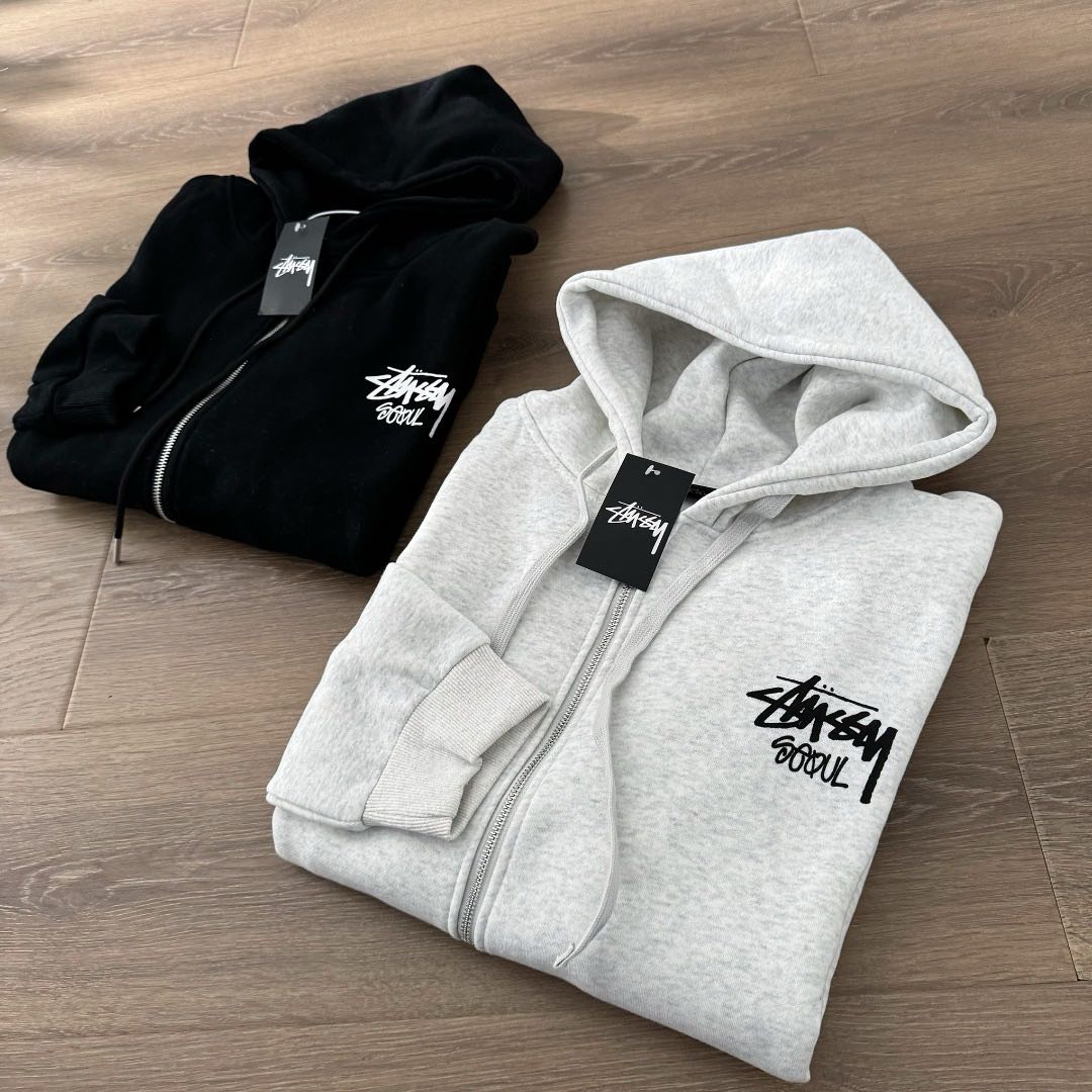 Stussy Stock Seoul 2024 Zip Hood
