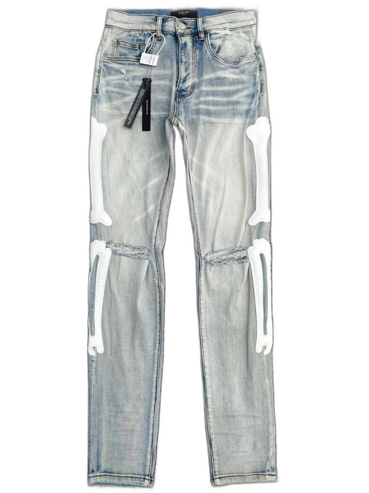AMIRI BONES SLASH JEAN