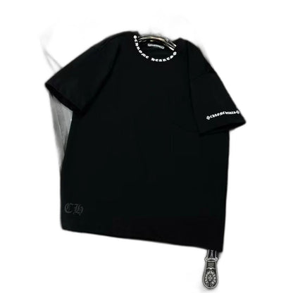 CHROME HEARTS NECK LOGO S/S TEE