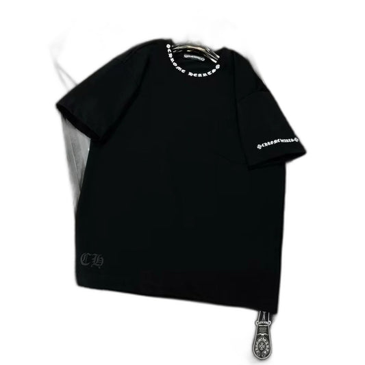 CHROME HEARTS NECK LOGO S/S TEE