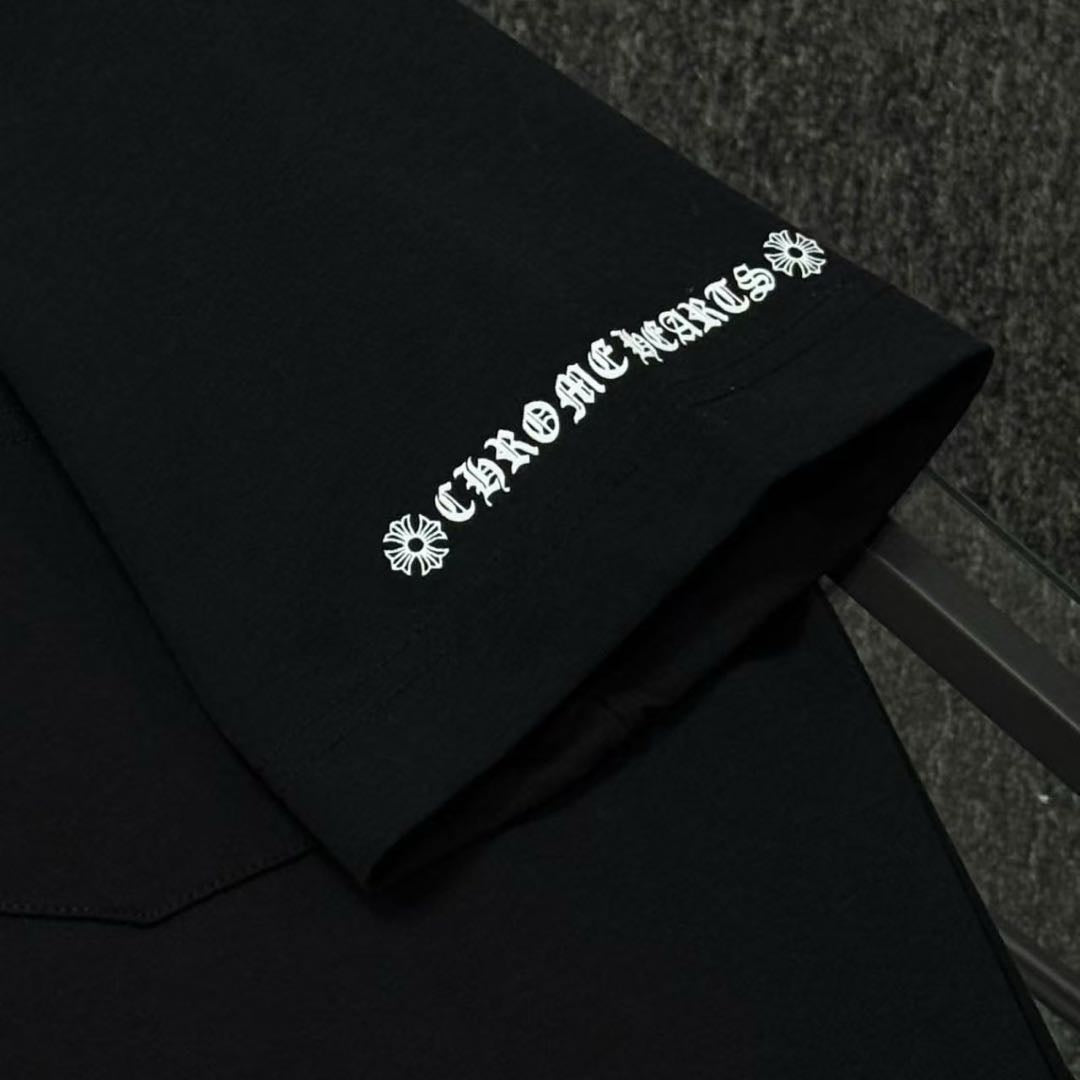 CHROME HEARTS NECK LOGO S/S TEE