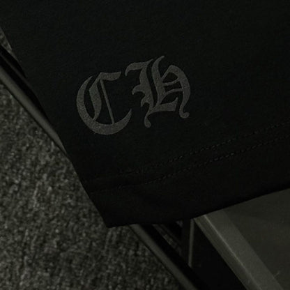 CHROME HEARTS NECK LOGO S/S TEE
