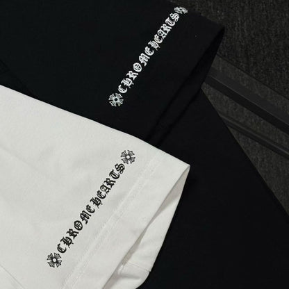 CHROME HEARTS NECK LOGO S/S TEE