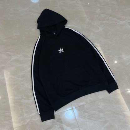 adidas BALENCIAGA Hoodie Large Fit "Black"