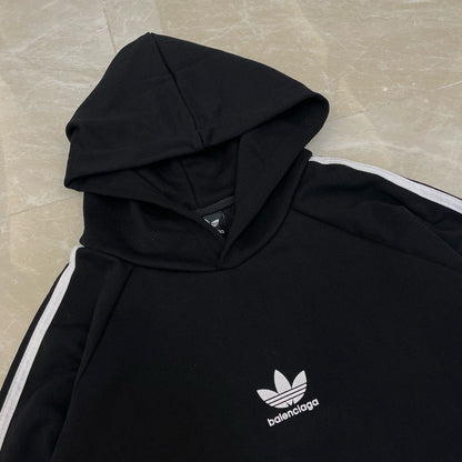 adidas BALENCIAGA Hoodie Large Fit "Black"