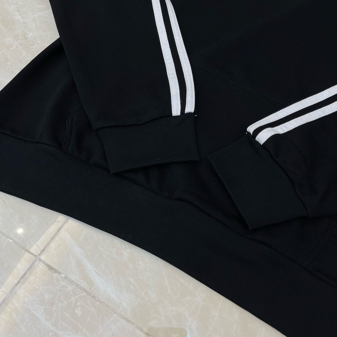 adidas BALENCIAGA Hoodie Large Fit "Black"