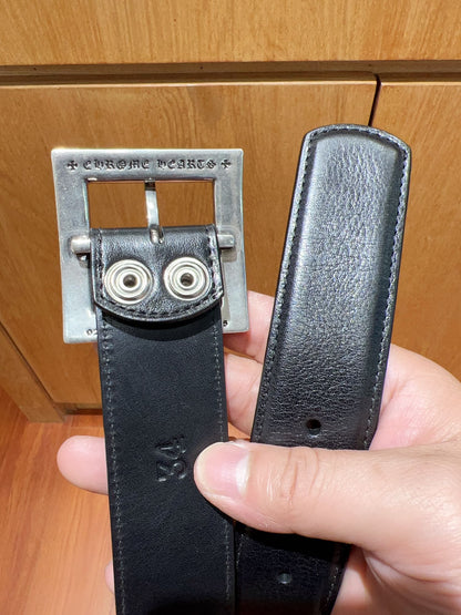 CHROME HEARTS Pyramid Plus Buckle Belt -3.8cm