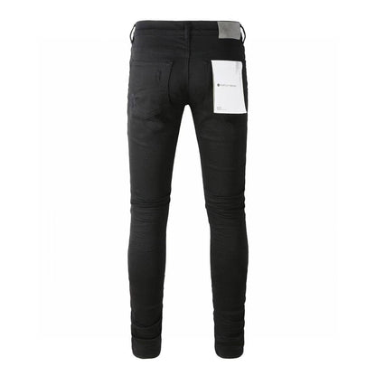 Purple Brand Black Oil Spill Jean Black