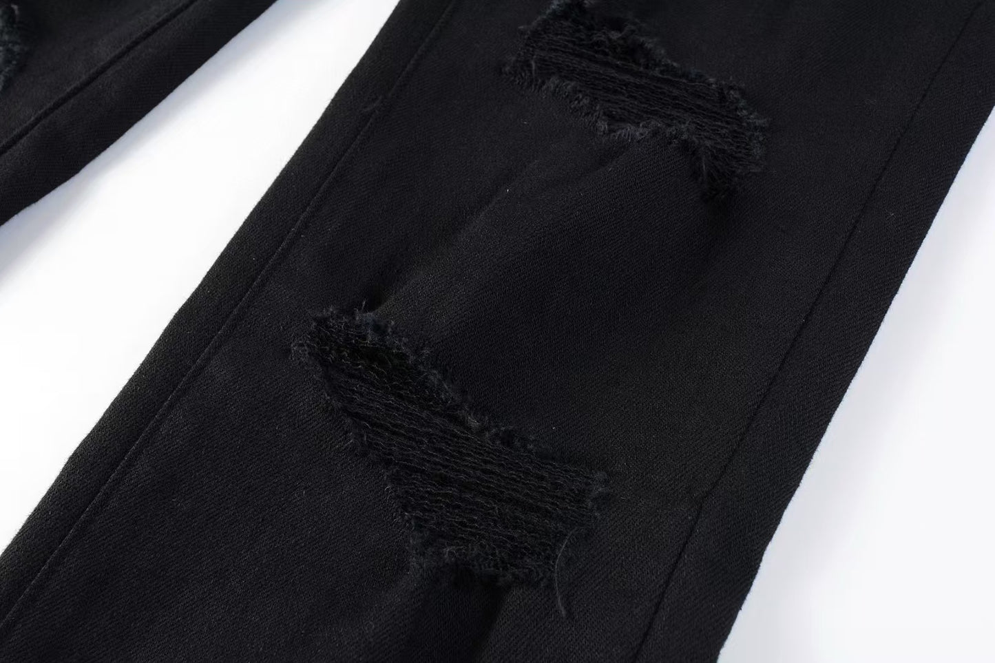 Purple Brand Black Oil Spill Jean Black