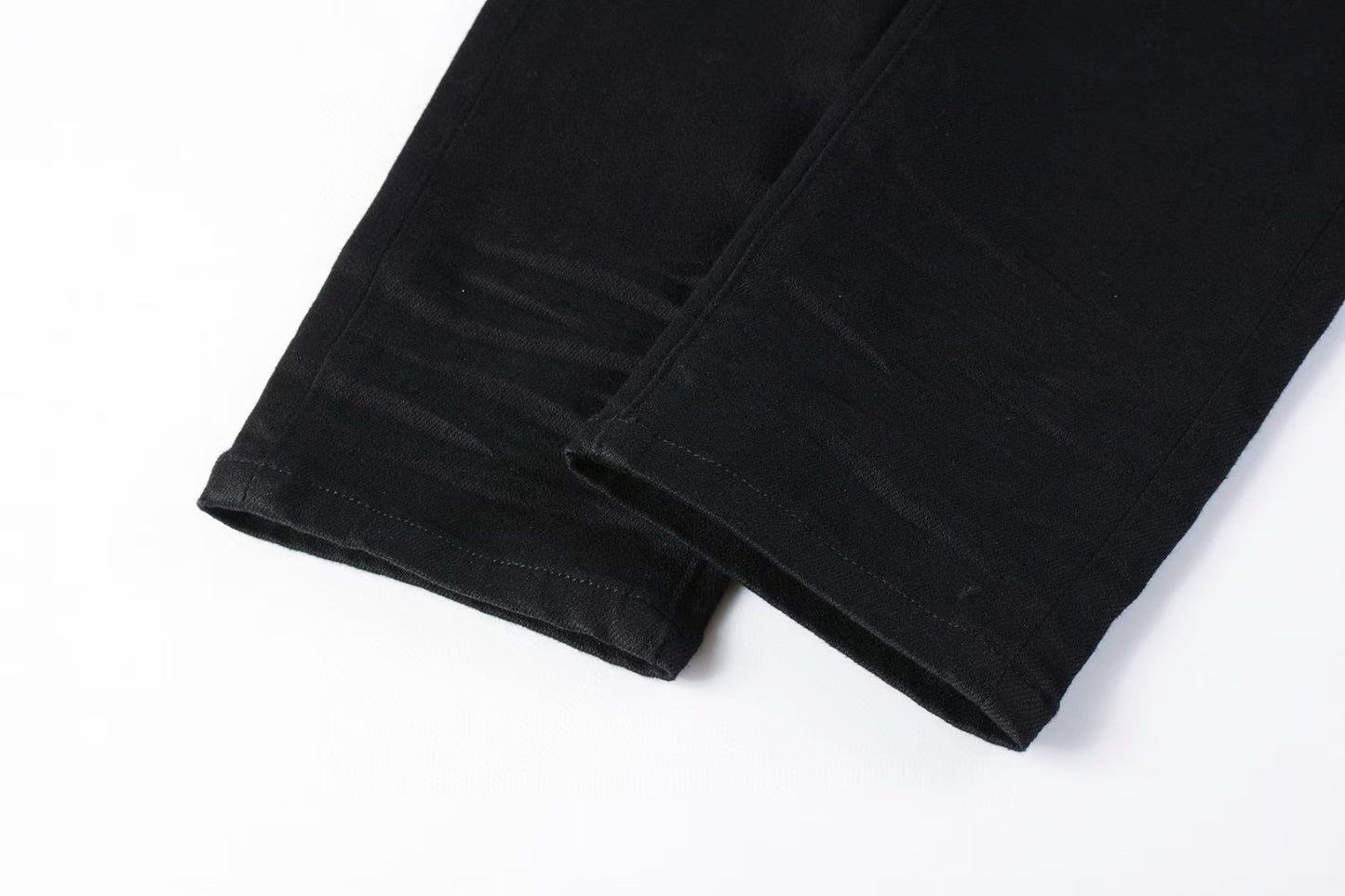 Purple Brand Black Oil Spill Jean Black