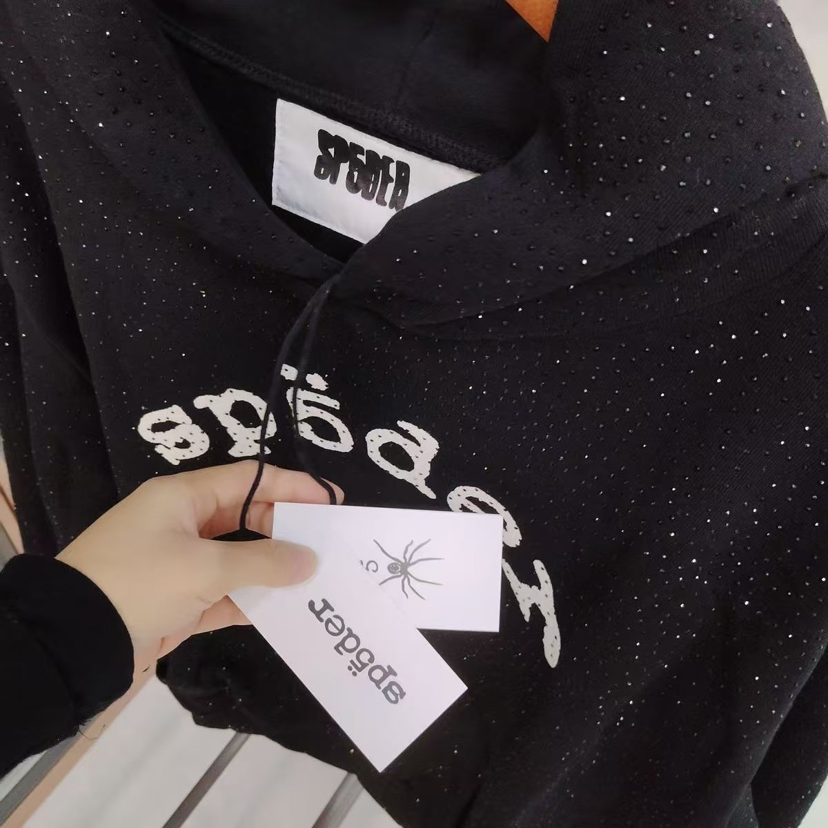 Sp5der VVS Hoodie 'Black'