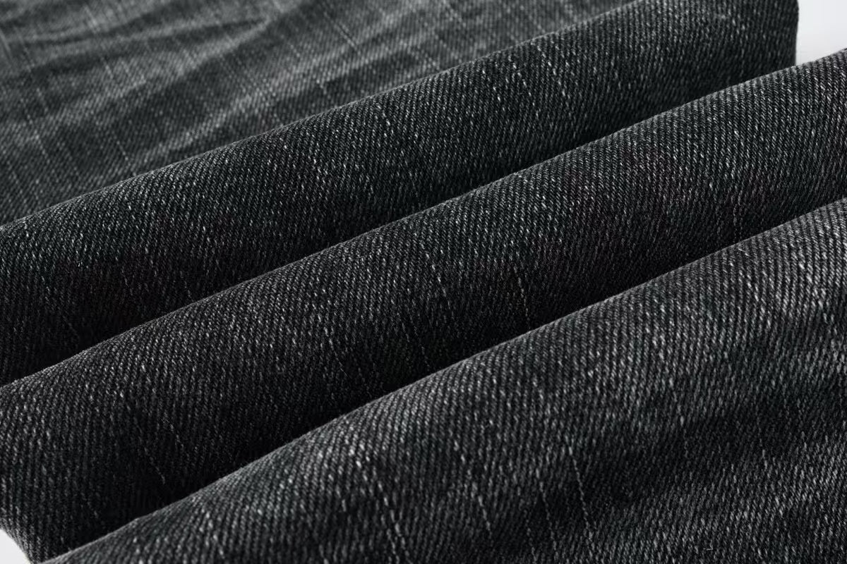 Amiri Staggered Logo Jean Rain Grey