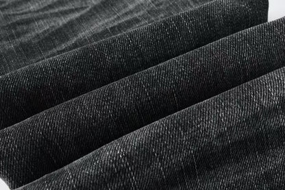 Amiri Staggered Logo Jean Rain Grey