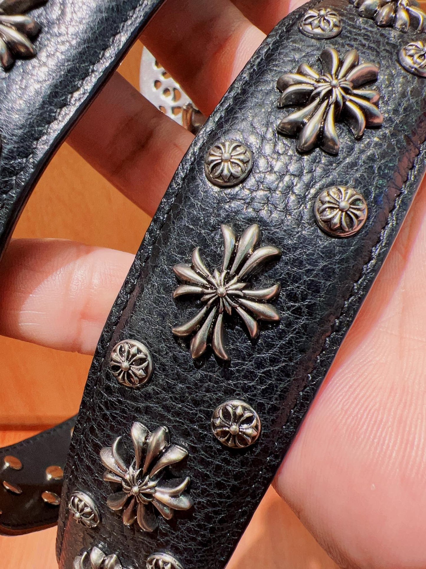 Chrome Hearts Cross Logo Belt