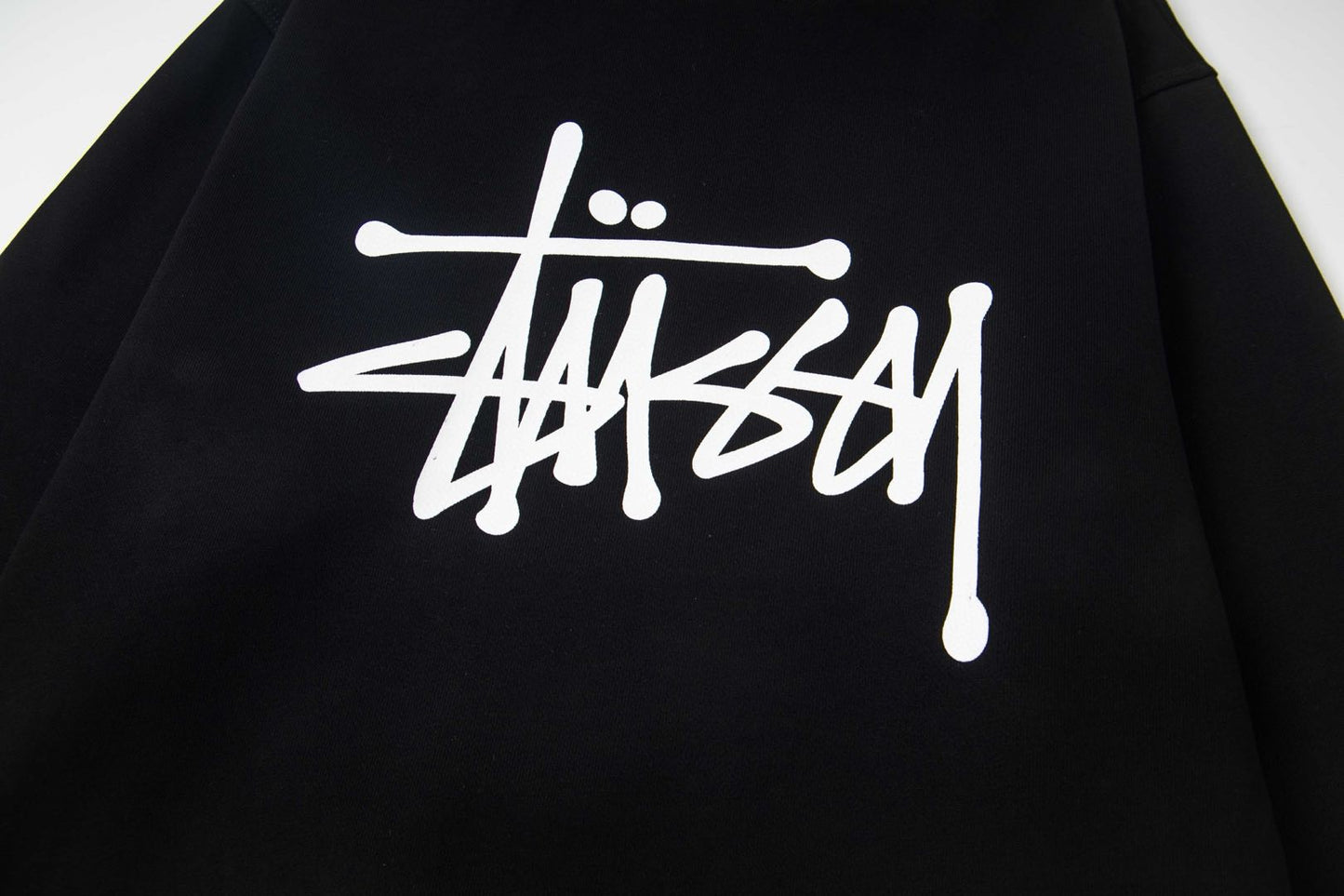 Stussy BASIC STUSSY HOOD "Black" (2022)
