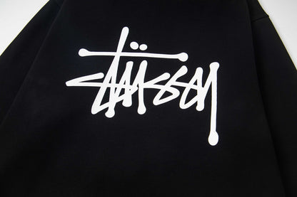 Stussy BASIC STUSSY HOOD "Black" (2022)