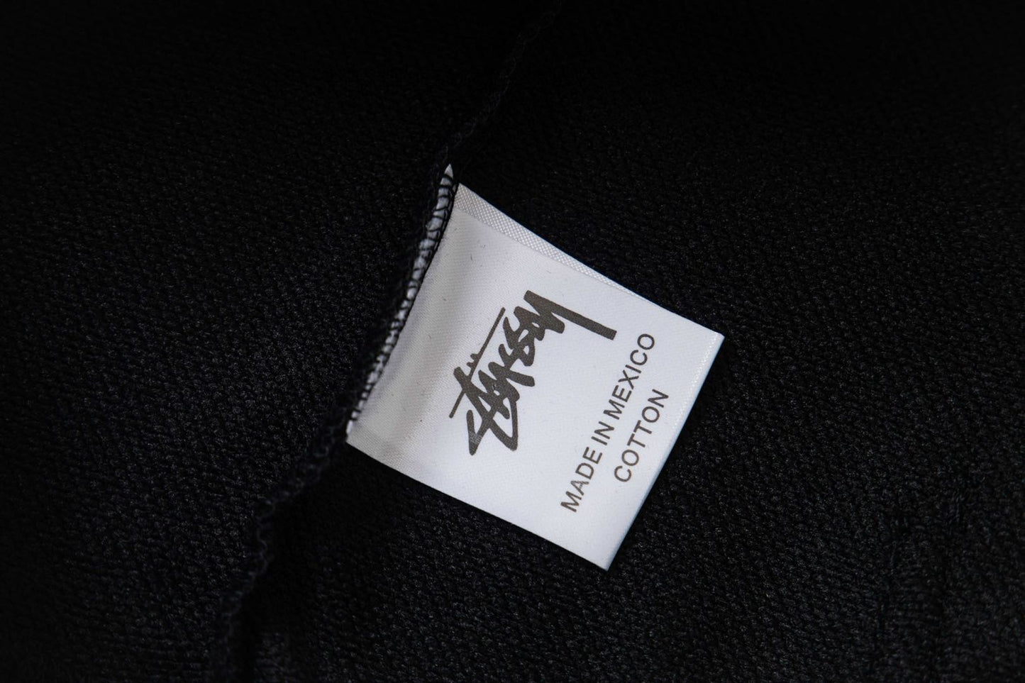 Stussy BASIC STUSSY HOOD "Black" (2022)