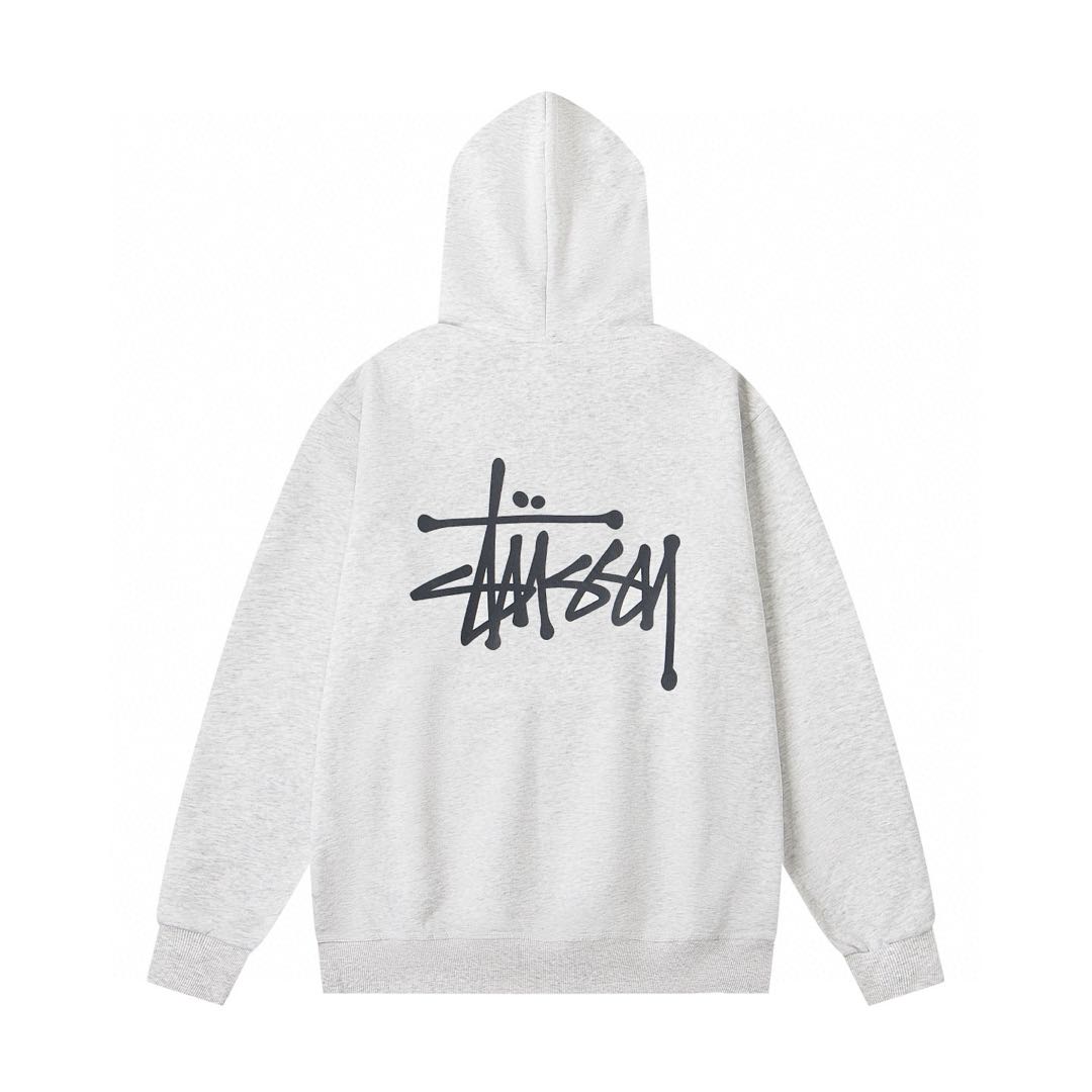 Stussy BASIC STUSSY HOOD "Black" (2022)