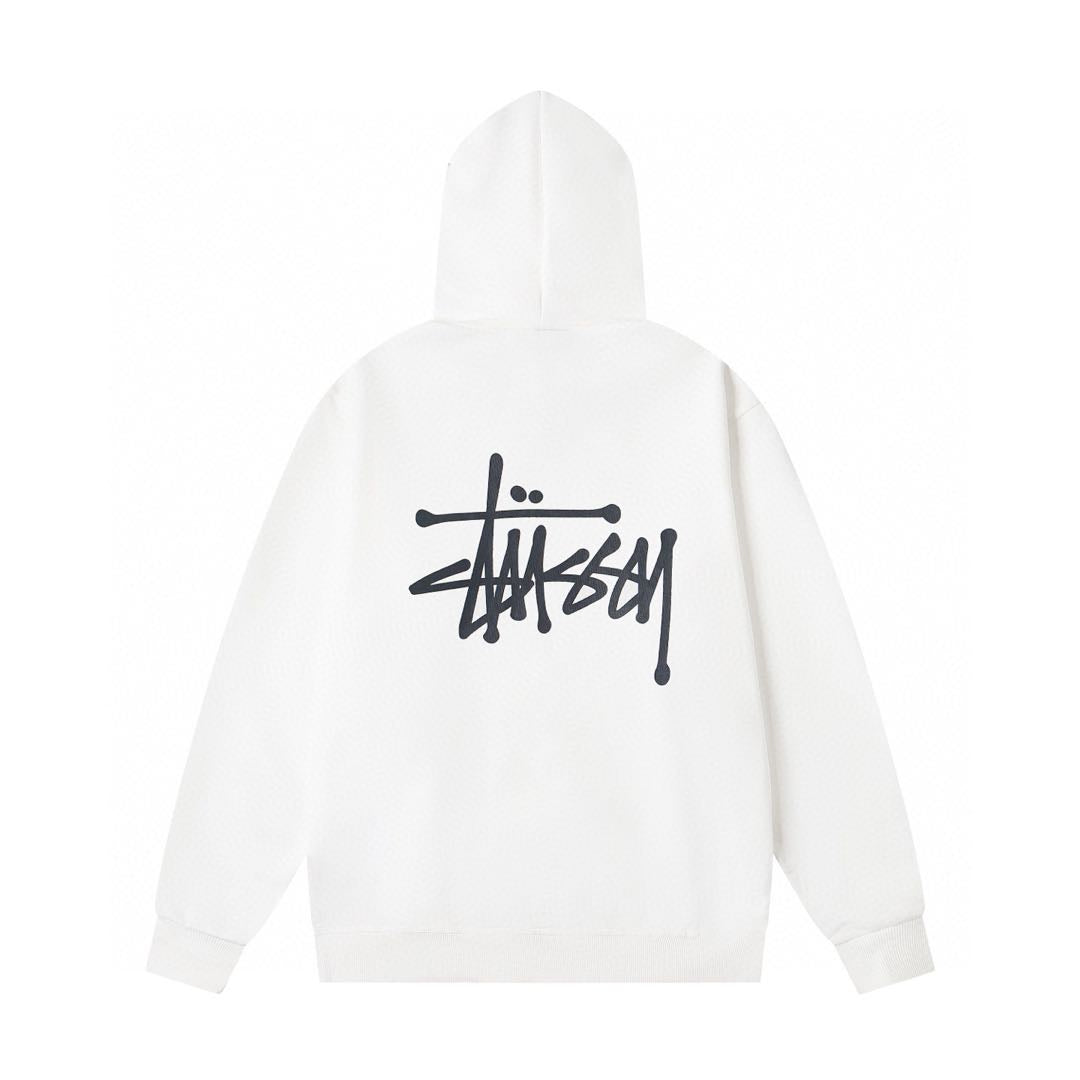 Stussy BASIC STUSSY HOOD "Black" (2022)