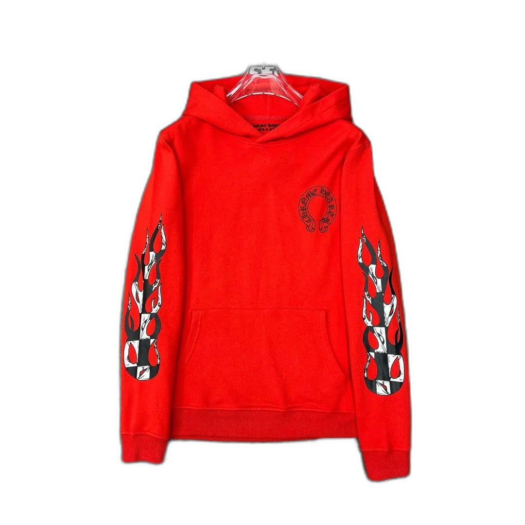 Chrome Hearts x Matty Boy Flames Hoodie 'Red'