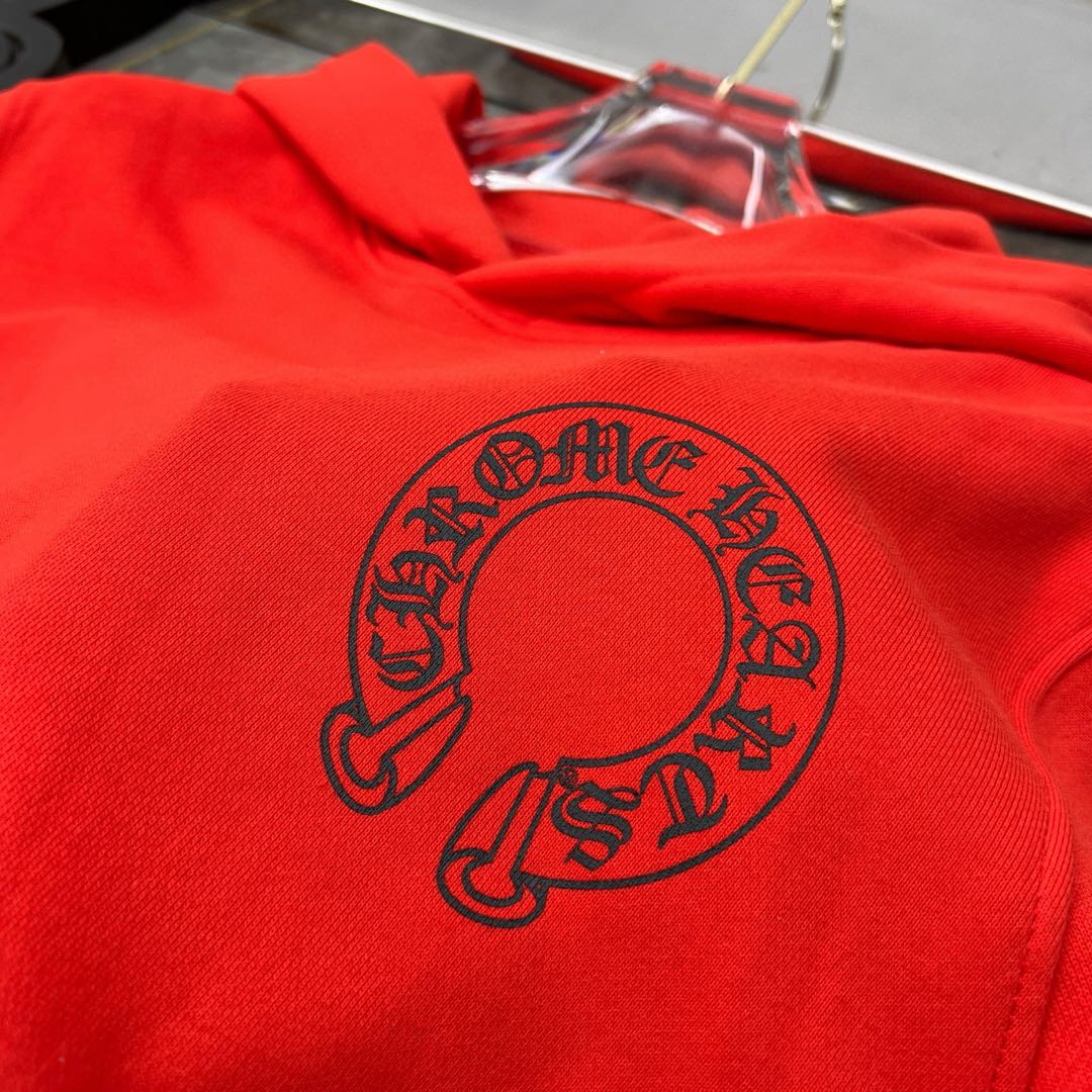 Chrome Hearts x Matty Boy Flames Hoodie 'Red'