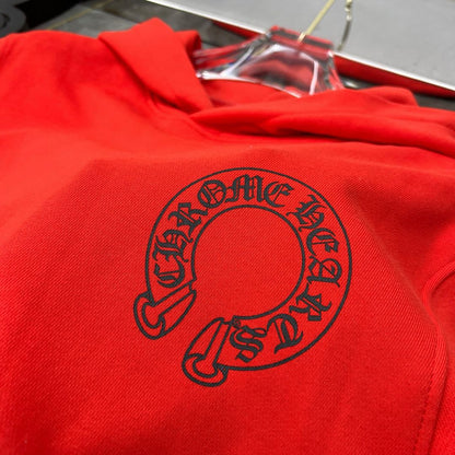 Chrome Hearts x Matty Boy Flames Hoodie 'Red'