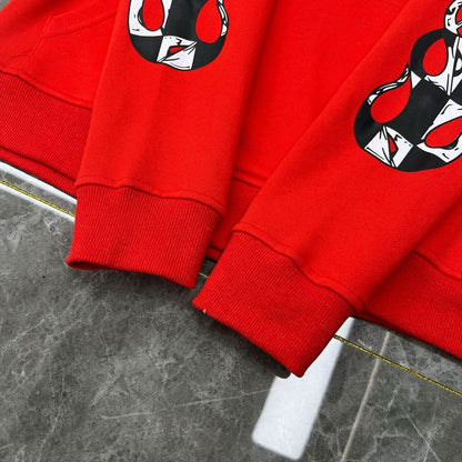 Chrome Hearts x Matty Boy Flames Hoodie 'Red'
