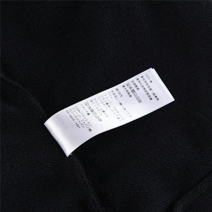 CELINE Logo Print Cotton Hoodie Sweatshirt "Black"