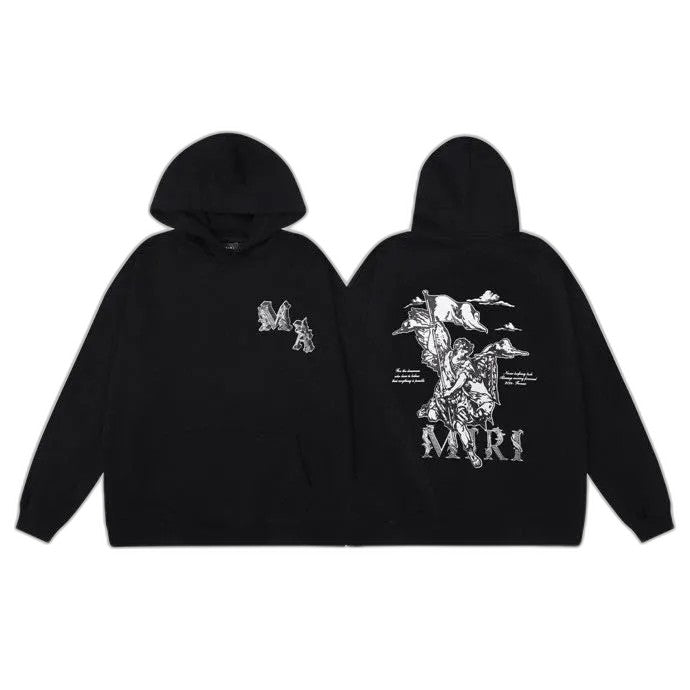 AMIRI angel cotton hoodie