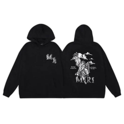 AMIRI angel cotton hoodie