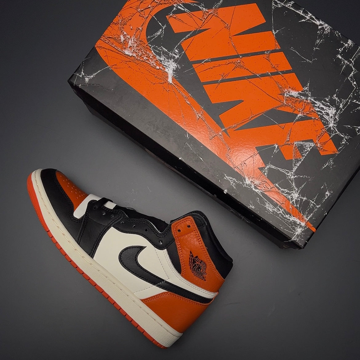 【LJR】Nike Air Jordan 1 Retro High "Reverse Shattered Backboard"