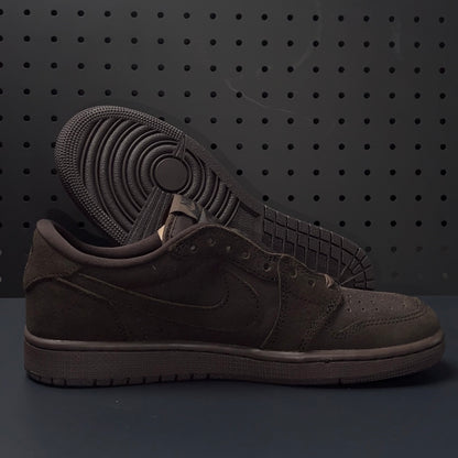 【LJR】Travis Scott × Nike Air Jordan 1 Low OG SP "Velvet Brown" 【LJR】