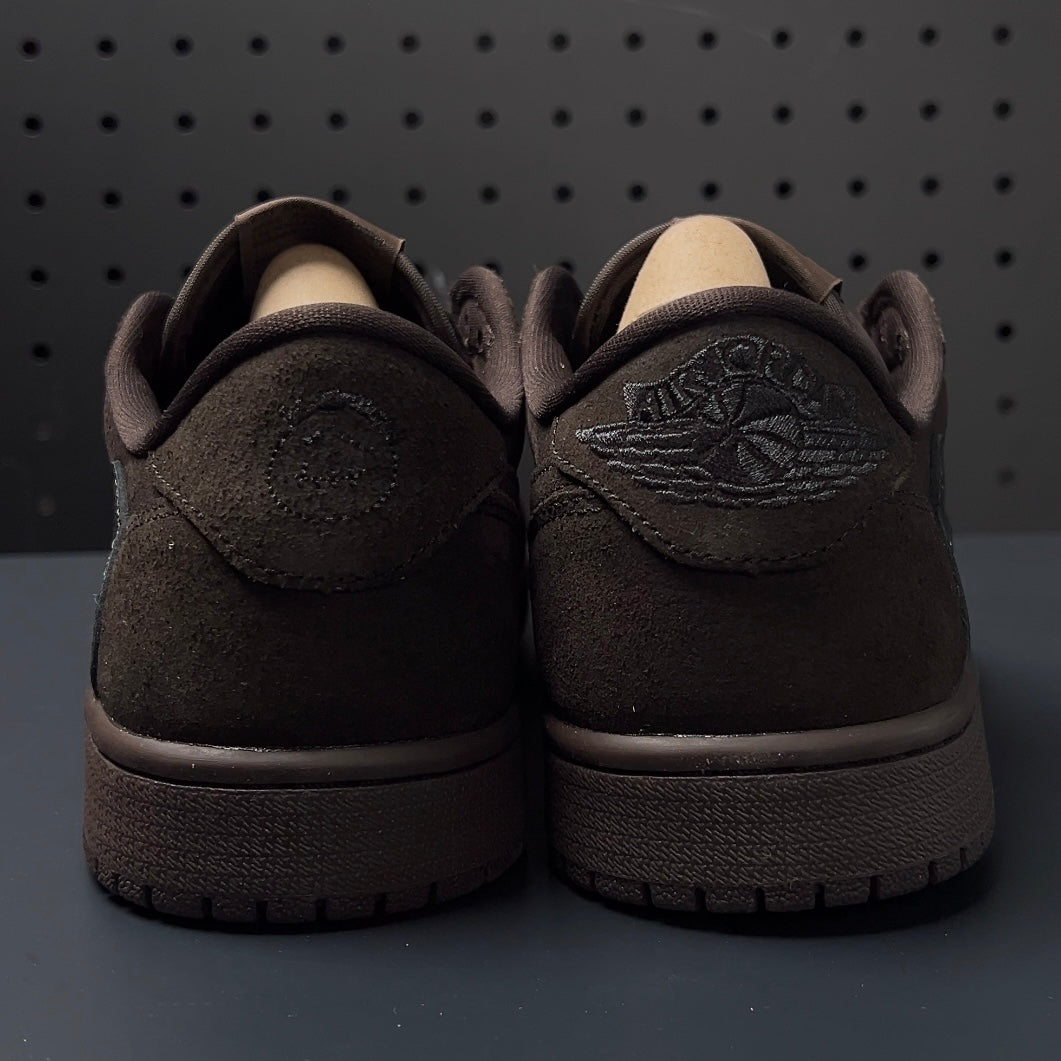 【LJR】Travis Scott × Nike Air Jordan 1 Low OG SP "Velvet Brown" 【LJR】