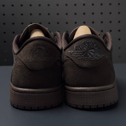 【LJR】Travis Scott × Nike Air Jordan 1 Low OG SP "Velvet Brown" 【LJR】