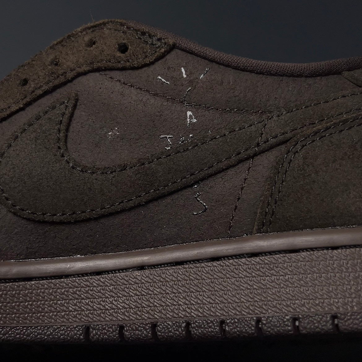 【LJR】Travis Scott × Nike Air Jordan 1 Low OG SP "Velvet Brown" 【LJR】