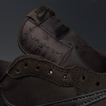 【LJR】Travis Scott × Nike Air Jordan 1 Low OG SP "Velvet Brown" 【LJR】