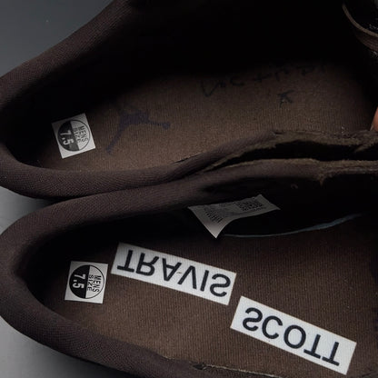 【LJR】Travis Scott × Nike Air Jordan 1 Low OG SP "Velvet Brown" 【LJR】