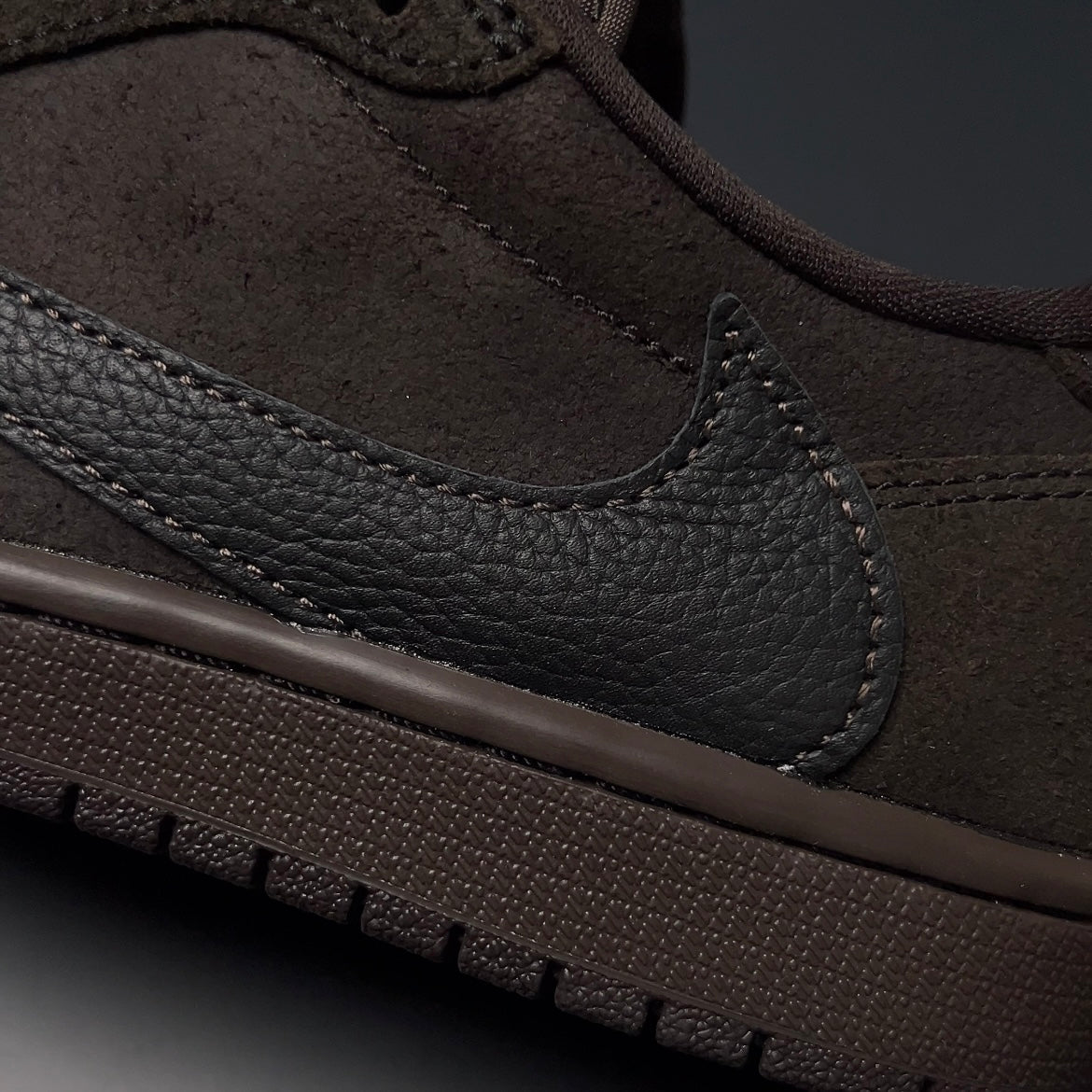 【LJR】Travis Scott × Nike Air Jordan 1 Low OG SP "Velvet Brown" 【LJR】
