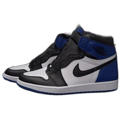 【LJR】fragment design × Nike Air Jordan 1 RETRO High "Black/Sport Royal-White"LJR