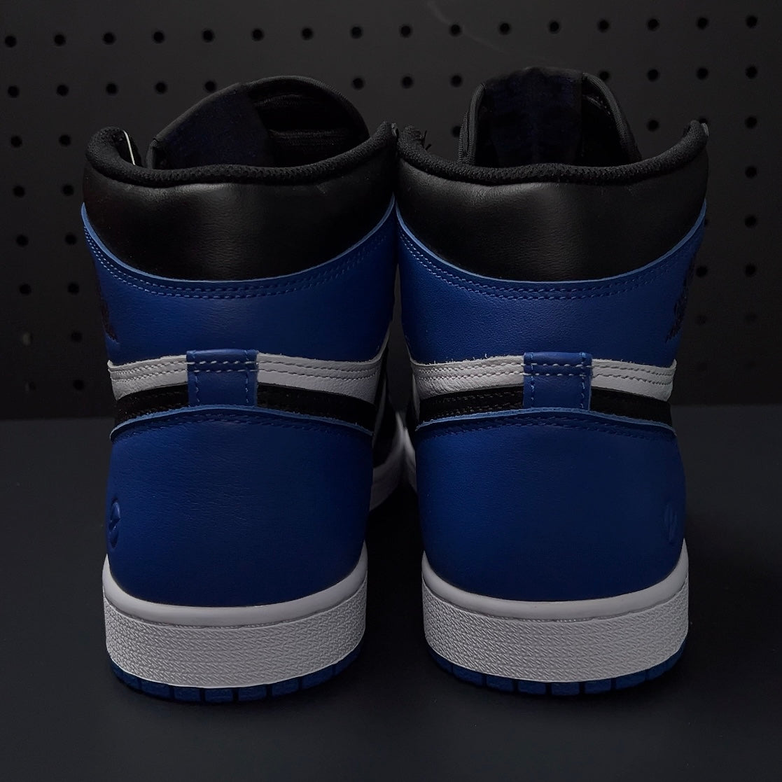 【LJR】fragment design × Nike Air Jordan 1 RETRO High "Black/Sport Royal-White"LJR