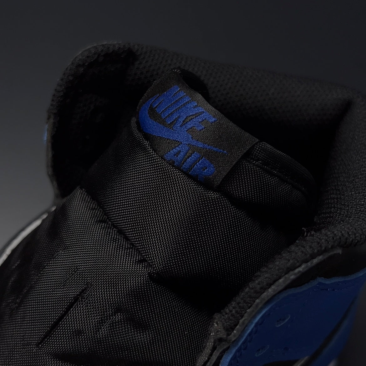 【LJR】fragment design × Nike Air Jordan 1 RETRO High "Black/Sport Royal-White"LJR