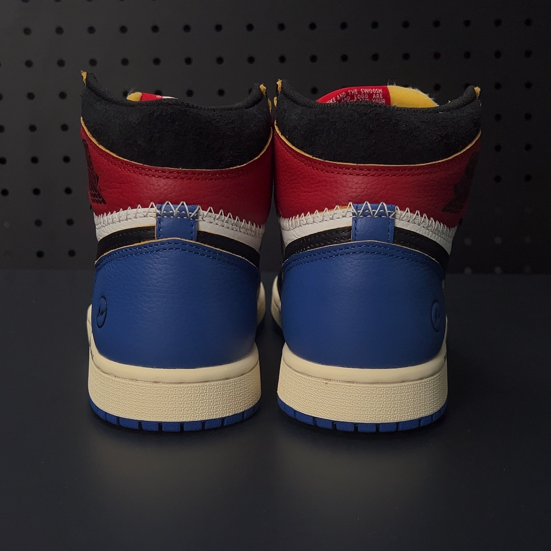 【LJR】fragment design × UNION × Nike Air Jordan 1 High OG "Varsity Red/Sport Royal"