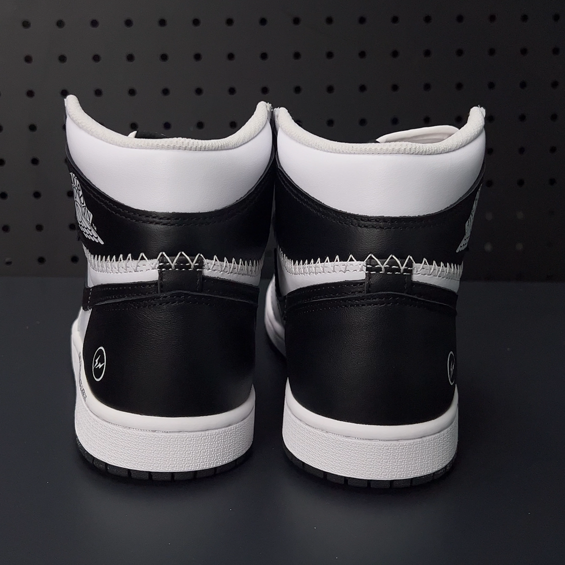 【LJR】fragment design × UNION × Nike Air Jordan 1 Retro High OG "Black/White"